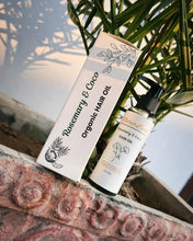 Naturluxe Rosemary & Coconut Hair Oil for dry, damaged, and brittle hair