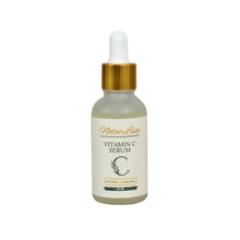 Vitamin C Glow Serum dropper showing lightweight formula by Naturluxe